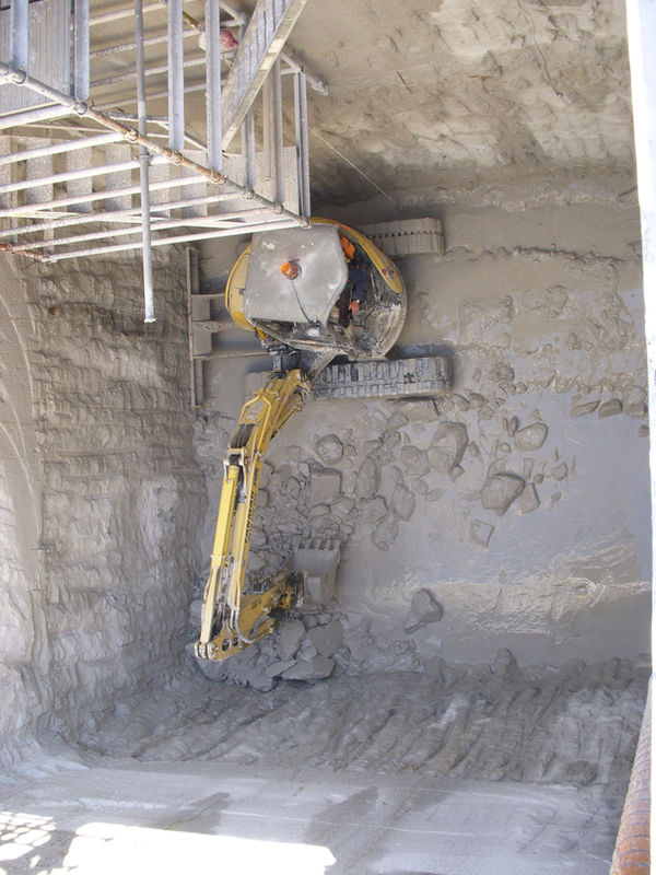 Water recycling plant works